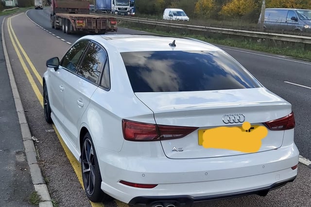Audi driver reported after being clocked at 135mph on the A14