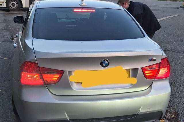 Finally, a BMW driver who thought it was OK to cruise at 70mph while holding a mobile phone to his ear. It even took him a while to realise the Police were pulling him over.