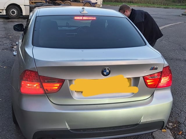 Finally, a BMW driver who thought it was OK to cruise at 70mph while holding a mobile phone to his ear. It even took him a while to realise the Police were pulling him over.