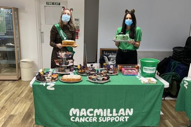 Hallowe'en Macmillan Coffee Morning at the Hut in the Beacon centre, Eastbourne. SUS-200411-143137001