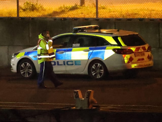 Emergency services at Shoreham Port rescued five 'slaves' from a fishing boat