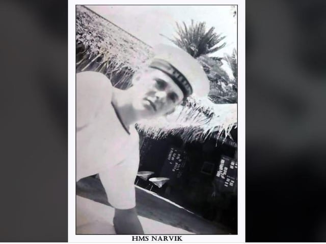 Levi writes: "My dear dad and best friend served in the Navy he was at Christmas Island in 1956 when the H bombs were detonated in Operation Grapple X [the British hydrogen bomb tests in the Pacific]. He passed away earlier this year and died because of those bombs."