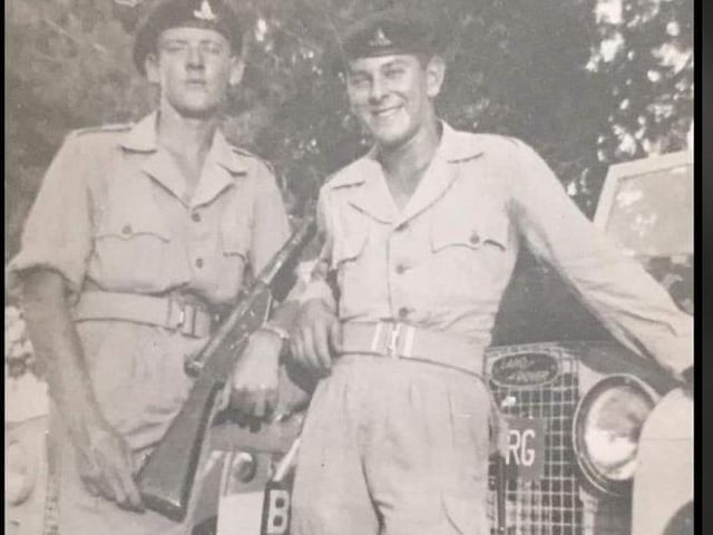 Tracey Western: "My my great uncle Donald Phoenix from Wisbech was stationed in Cyprus - uncle Don is on the right.  RIP all our men and women xxx"