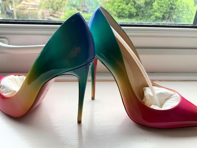 No shoes to go to the virtual ball? This pair of Chrisitan Louboutins will light up any dance floor — just make sure you point the Zoom webcam towards the floor so your mates don't miss them. Starting bid: £310.00. Ends: 11 Nov, 2020