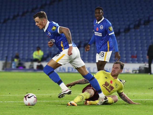 Dropped back int the defence having played the last two matches in midfield. Gave the ball away too easily at times in the first half. Improved as the match progressed and wasn't despite the twin physical threat of Barnes and Woods