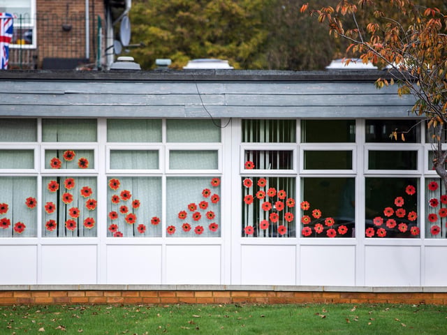 Residents are 'thrilled' by how the display has turned out. Photo: Kirsty Edmonds.