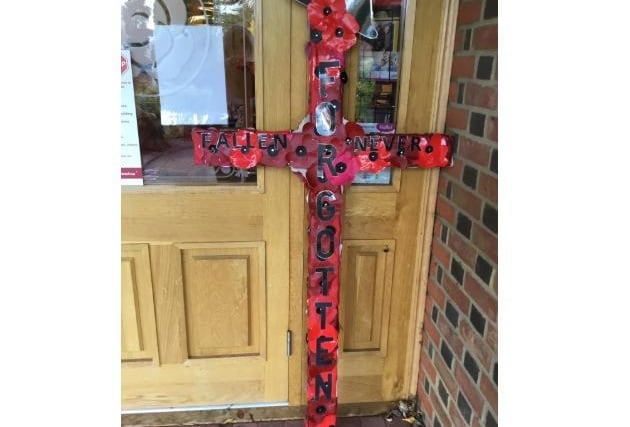 Ashlyns Care Home have  paid tribute to the fallen, this a tradition that the care home upholds with pride