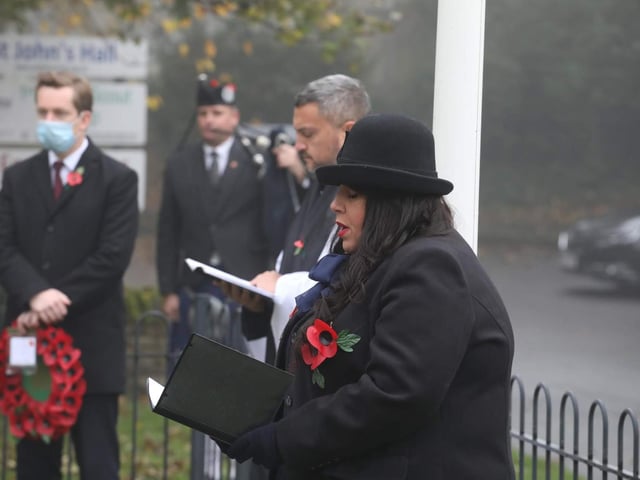 Liz Harries reads the Exhortation