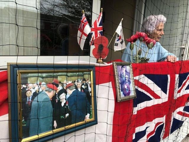 Flo from Eastbourne, who is 94 this month, created her own tribute to our fallen heroes on Remembrance Sunday