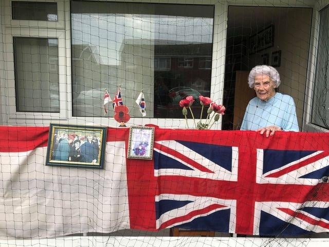 Flo from Eastbourne, who is 94 this month, created her own tribute to our fallen heroes on Remembrance Sunday