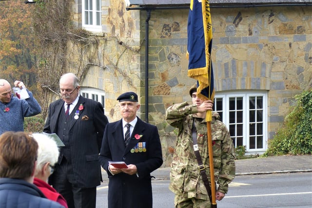Remembrance Sunday at The Village Green, Balcombe, West Sussex. Photo: Malcolm Thomason