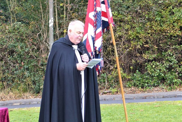 Remembrance Sunday at The Village Green, Balcombe, West Sussex. Photo: Malcolm Thomason