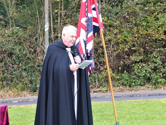 Remembrance Sunday at The Village Green, Balcombe, West Sussex. Photo: Malcolm Thomason