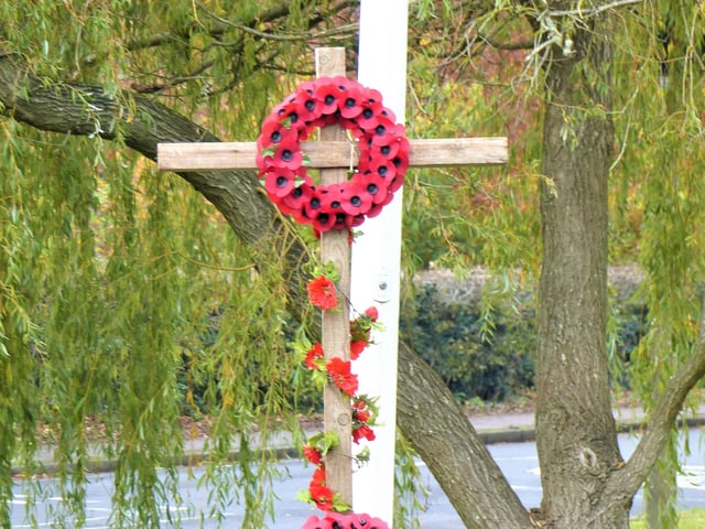 Remembrance Sunday at The Village Green, Balcombe, West Sussex. Photo: Malcolm Thomason