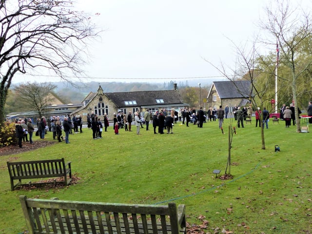 Remembrance Sunday service in Balcombe