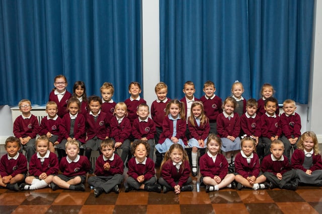 Reception class 2020 at Eastbrook Primary Academy, Shoreham, REB class. SUS-201014-122327001