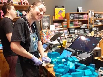 The team at the Grosvenor Centre-based shop have been committed to helping charities and key workers throughout the pandemic.
When the shop closed, the team made sure all of their products were donated so that nothing went to waste.
Re:Store and the maternity ward at Northampton General Hospital were just some of the places soaps and products were sent to.