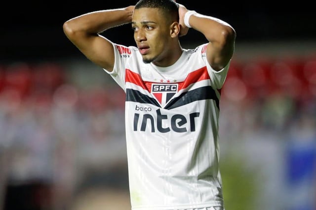 Arsenal face stiff competition from Juventus, Lazio and AC Milan in their bid to capture Sao Paulo's Brazil forward Brenner. The 20 year-old has 15 goals and three assists in just 25 games. His release clause is said to be a whopping £45million.
