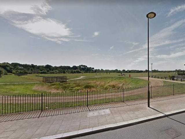 The population of Upton increased by 48.86 per cent from 2014 to 2019, from 6,431 people to 9,573. Photo: Upton Country Park/Google