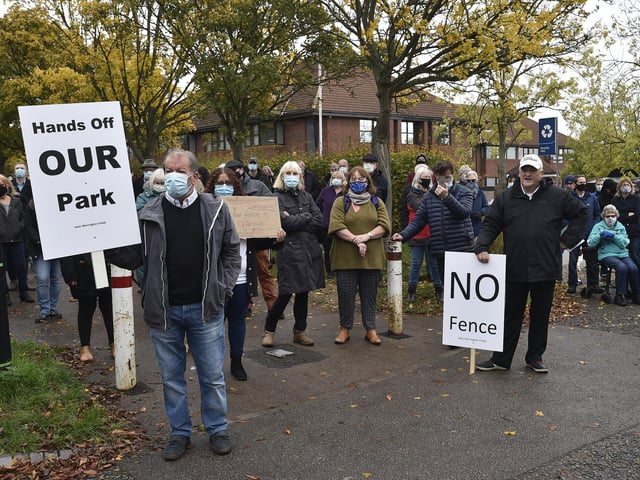 Fence Protestors - Few stories (apart from Covid of course) have earned more column inches than the saga of plans to fence fields at Ken Stimpson school in Werrington. I can see both sides of the argument - the need to protect children and the desire for public open spaces. 
If push came to shove I’d favour the school’s argument. But even so the  protestors’ passion and refusal to be bowed by the powers-that-be remind us of the power of a community.