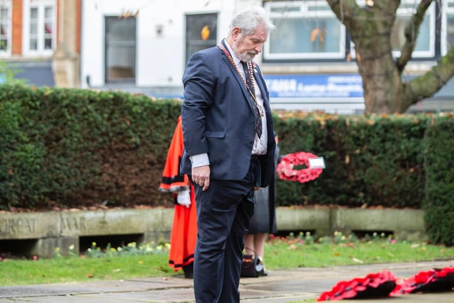 Remembrance Day at All Saints Church, pictures by Kirsty Edmonds.