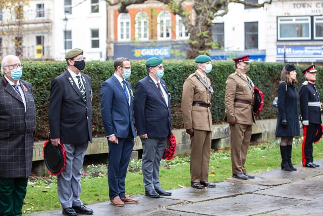 Remembrance Day at All Saints Church, pictures by Kirsty Edmonds.