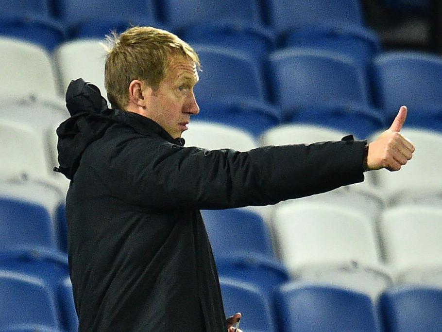 Brighton and Hove Albion head coach Graham Potter