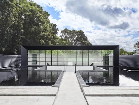 It has been recognised as one of the most amazing contemporary houses in the country - and now it is up for sale for a cool £2.5million. The 'Ghost House' designed by BPN Architects in Moreton Paddox, Warwickshire is on the market with The Modern House.