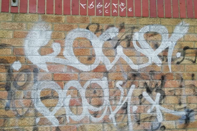 Vandalism and graffiti around   Orton Mere station EMN-201116-142007009