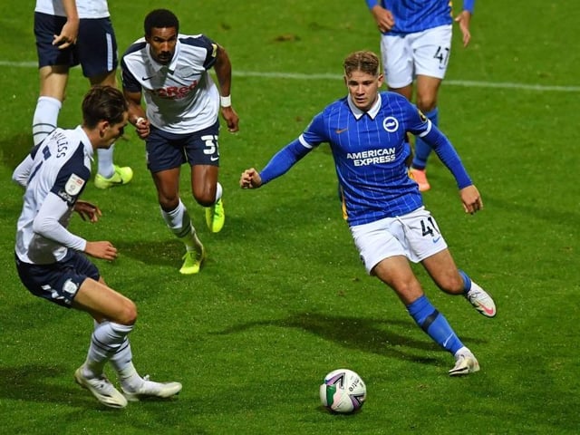 The midfielder had a successful loan at Wimbledon and really impressed for Albion this season in the Carabao Cup at Preston. The 21-year-old from Horsham is a very talented player and could seek a loan move in January for the next stage of his development