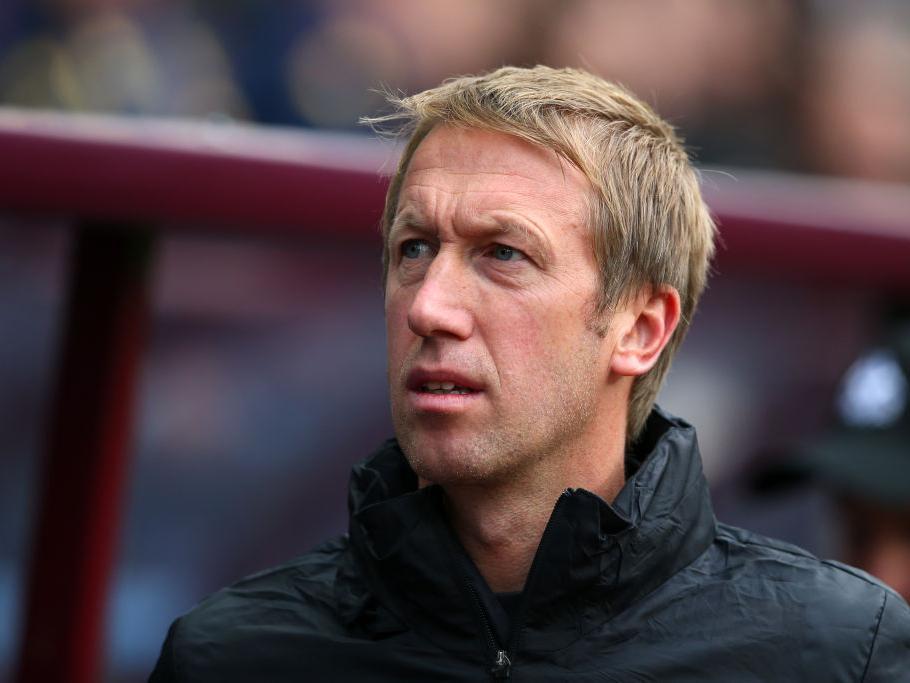 Brighton and Hove Albion head coach Graham Potter