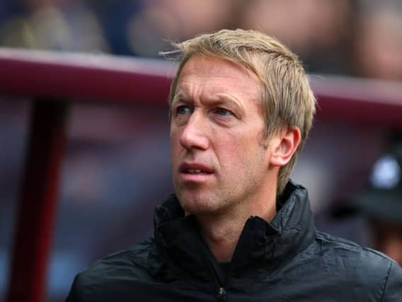 Brighton and Hove Albion head coach Graham Potter