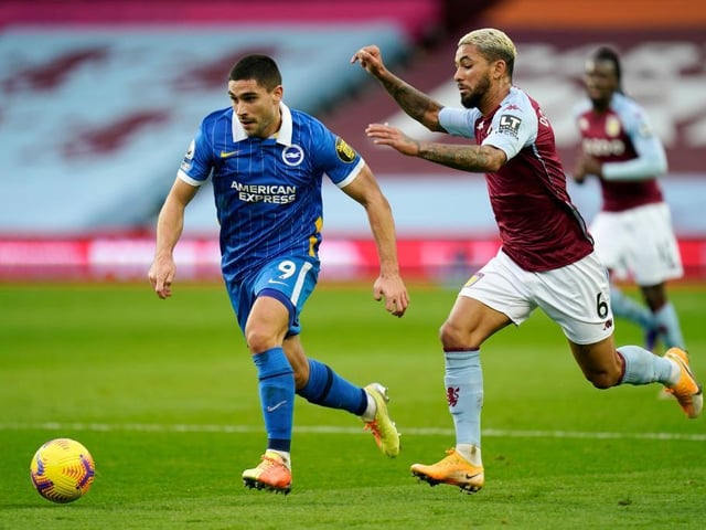 Denied by Martinez in the first half after clever link-up play with Welbeck. Did his fair share of defensive work and worked hard for the team. Headed an awkward second half chance just wide from Gross' pass in the second half. Replaced by Dan Burn on 80 minutes.