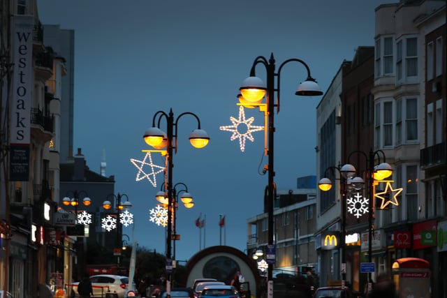 Hastings Christmas lights 2020. Photo by Roberts Photographic. SUS-201123-083848001