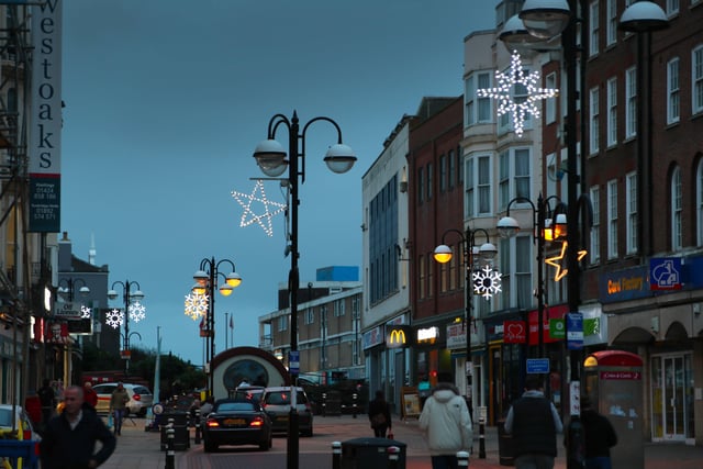 Hastings Christmas lights 2020. Photo by Roberts Photographic. SUS-201123-083836001