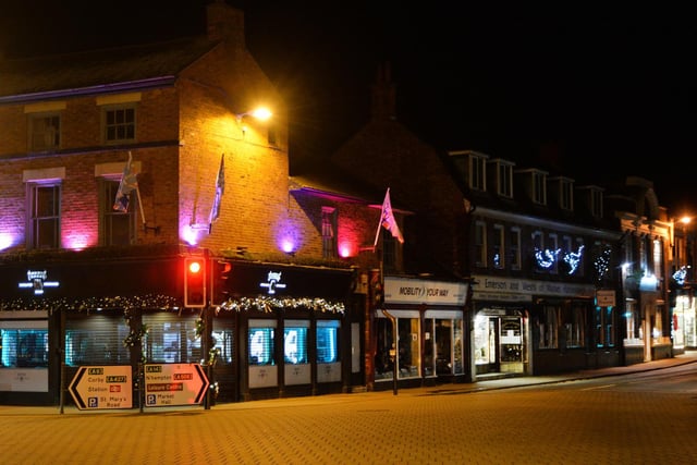 Market Harborough Christmas lights were switched on during Friday evening.