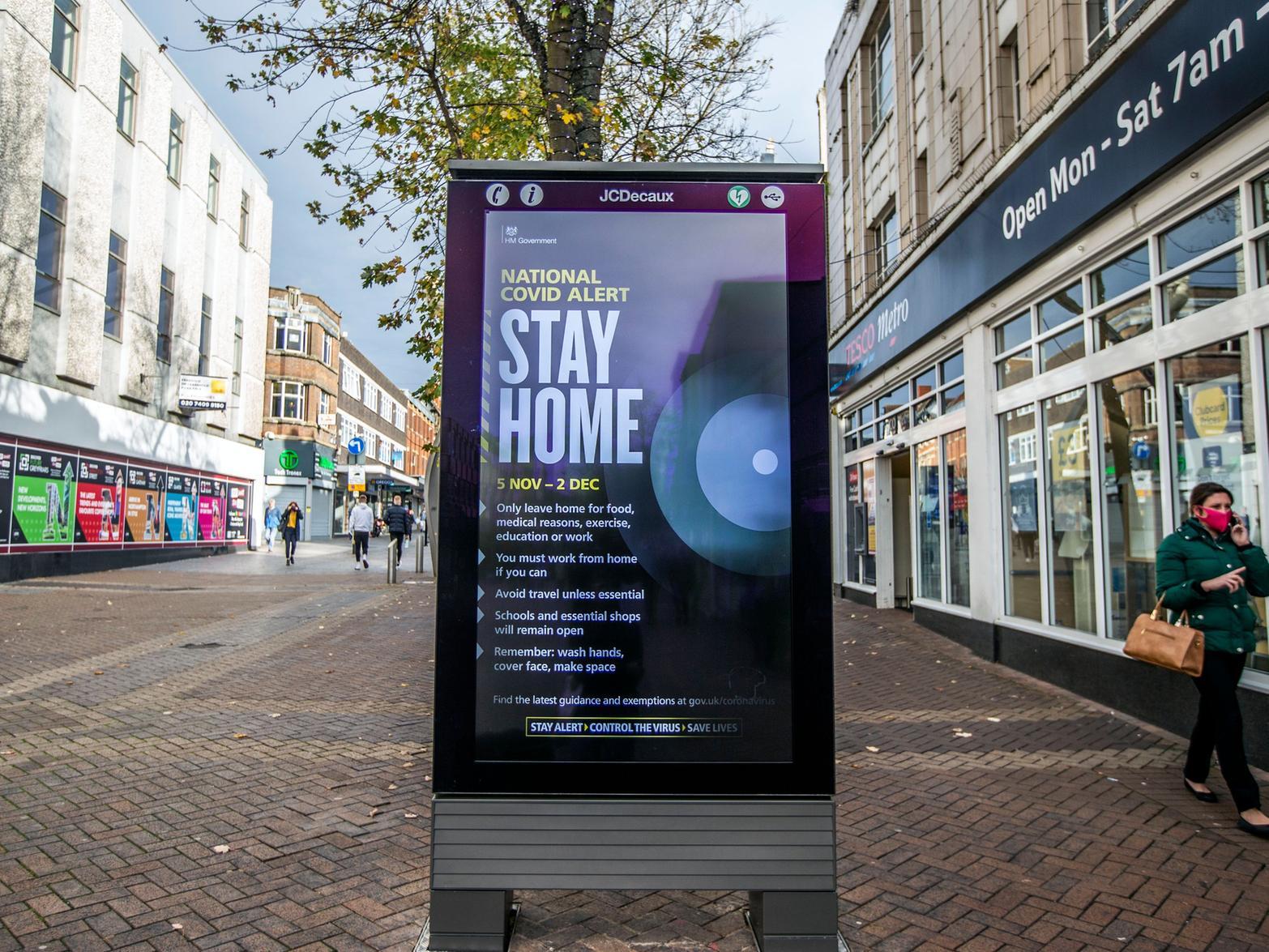 Lockdown started on November 5 and appears to having a positive effect on Covid-19 cases in Northamptonshire