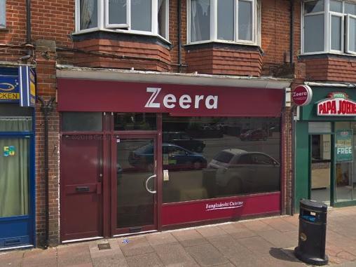 54 Broadwater Road, Worthing. Open for takeaways on Christmas Day from 12pm-5pm. Call 01903 230849 or visit www.zeeraworthing.co.uk/