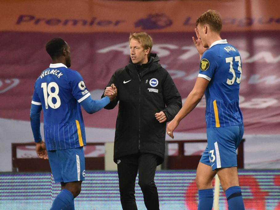 Brighton and Hove Albion head coach Graham Potter
