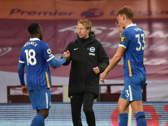Brighton and Hove Albion head coach Graham Potter