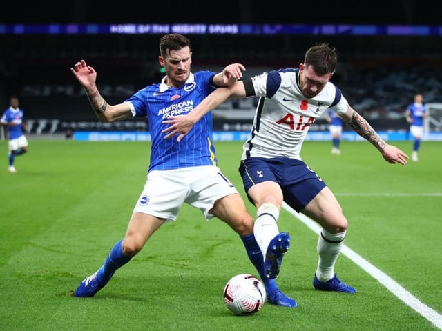 Many thought the arrival of Lallana could sideline Gross but quite the opposite. The German is in good form and playing well and two have formed a good understanding in midfield. Nice assist for Solly March's winner at Villa