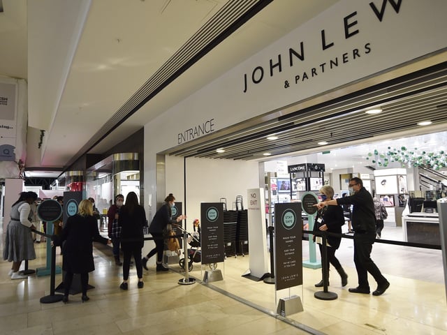 Post lockdown shoppers in the city centre. EMN-200212-094254009