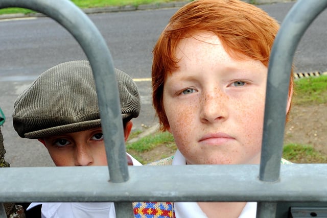 Evacuation day at Eastbrook Primary School in 2010. Pictures: Stephen Goodger