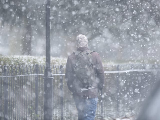 There has been no heavy snowfall in Peterborough this year (all pics taken before social distancing rules)