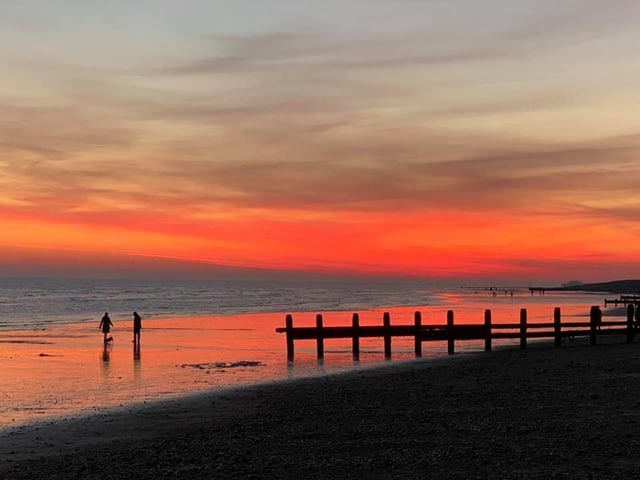 Steph Hutchings took this on Lancing beach