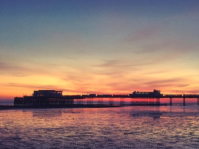 Sophie Harvey took this one of Worthing Pier