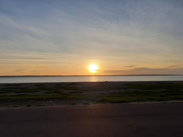 Cate House took this picture just over the Hampshire border at Stokes Bay in Gosport