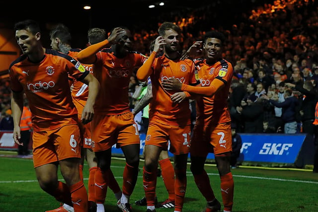 Luton were far too strong for Accrington as Danny Hylton bagged a hat-trick with Andrew Shinnie also finding the net.