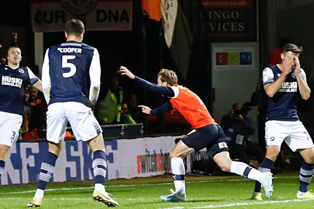It had looked like Luton's unbeaten record would end when Tom Bradshaw put the Lions ahead on the hour, but Callum McManaman came off the bench to rescue a draw with four minutes to go.