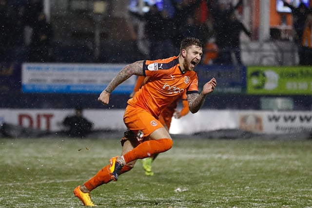 What a night this was! Luton led through James Collins twice, with Pompey pegging the hosts back, until George Moncur brought the house down with a late free kick as Town defeated their promotion rivals in the snow.